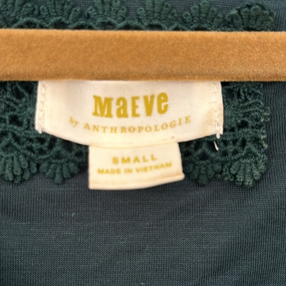 Maeve Green and white polka dot dress with gold buckle detail - Picture 8 of 12